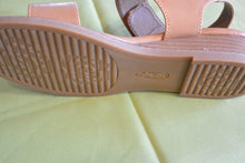 Load image into Gallery viewer, Mallory Luggage Sandal by Eurosoft (Tan/Brown)