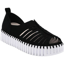 Load image into Gallery viewer, Isle Jacobsen Black Open Toe