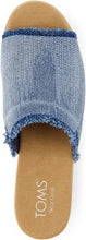 Load image into Gallery viewer, Tom's Diana Mule (Denim)- On Sale 30% Off - $80-$24=$56