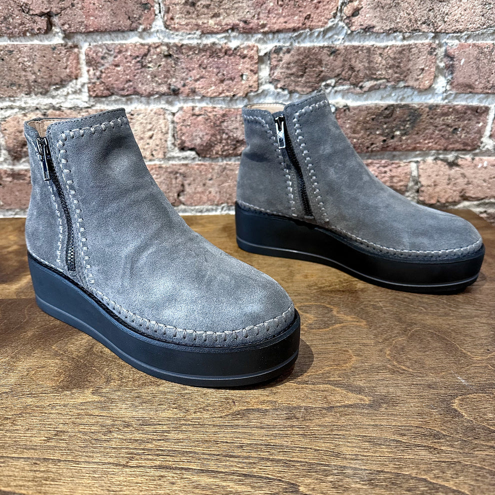 nono NONO Grey Suede Boot by Silent D – Shoefly AL