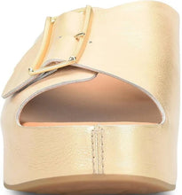 Load image into Gallery viewer, York Gold Sandal by Kork Ease