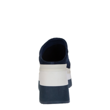 Load image into Gallery viewer, NAKED FEET - COACH in NAVY Platform Clogs
