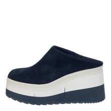 Load image into Gallery viewer, NAKED FEET - COACH in NAVY Platform Clogs