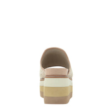 Load image into Gallery viewer, NAKED FEET - FLOCCI in BEIGE Wedge Sandals
