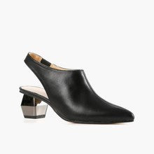 Load image into Gallery viewer, All Black-Rubic Slingback - On Sale 20% Off! - $208-$41.60=$166.40