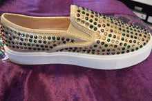 Load image into Gallery viewer, De Blossom Pauline Sneaker Slip on Mardi Gras
