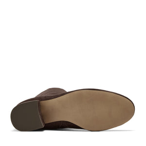 Silent D GOLD Boot Chocolate Micro Suede