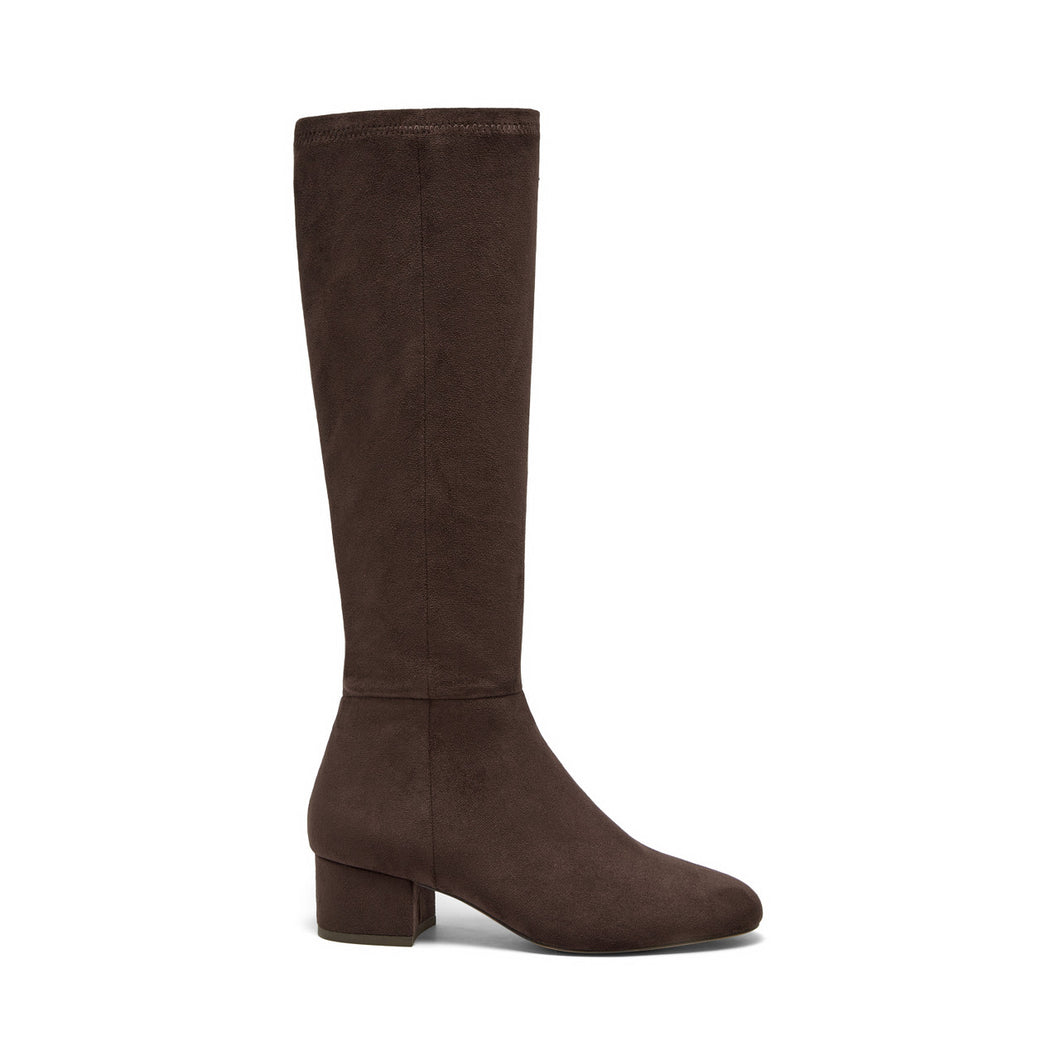 Silent D GOLD Boot Chocolate Micro Suede
