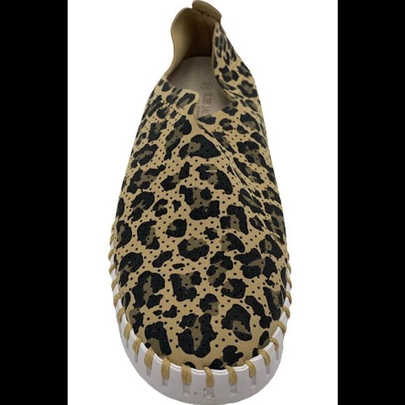 Isle Jacobsen Latte White (Leopard) PLATFORM