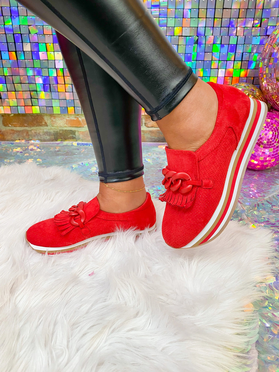 Bess RED Loafer