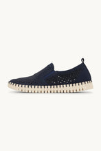 Load image into Gallery viewer, Tulip Dark indigo with elastic (non loafer look)
