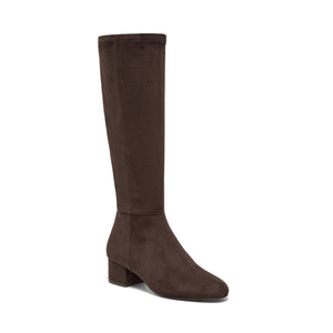 Silent D GOLD Boot Chocolate Micro Suede