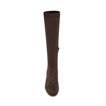 Load image into Gallery viewer, Silent D GOLD Boot Chocolate Micro Suede
