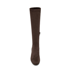 Silent D GOLD Boot Chocolate Micro Suede