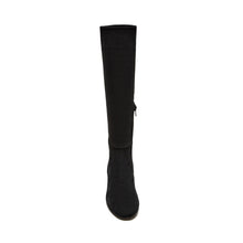Load image into Gallery viewer, Silent D GOLD Boot Black Micro suede
