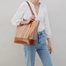 Load image into Gallery viewer, HOBO-Shopper Tote (Artisan Stripe)
