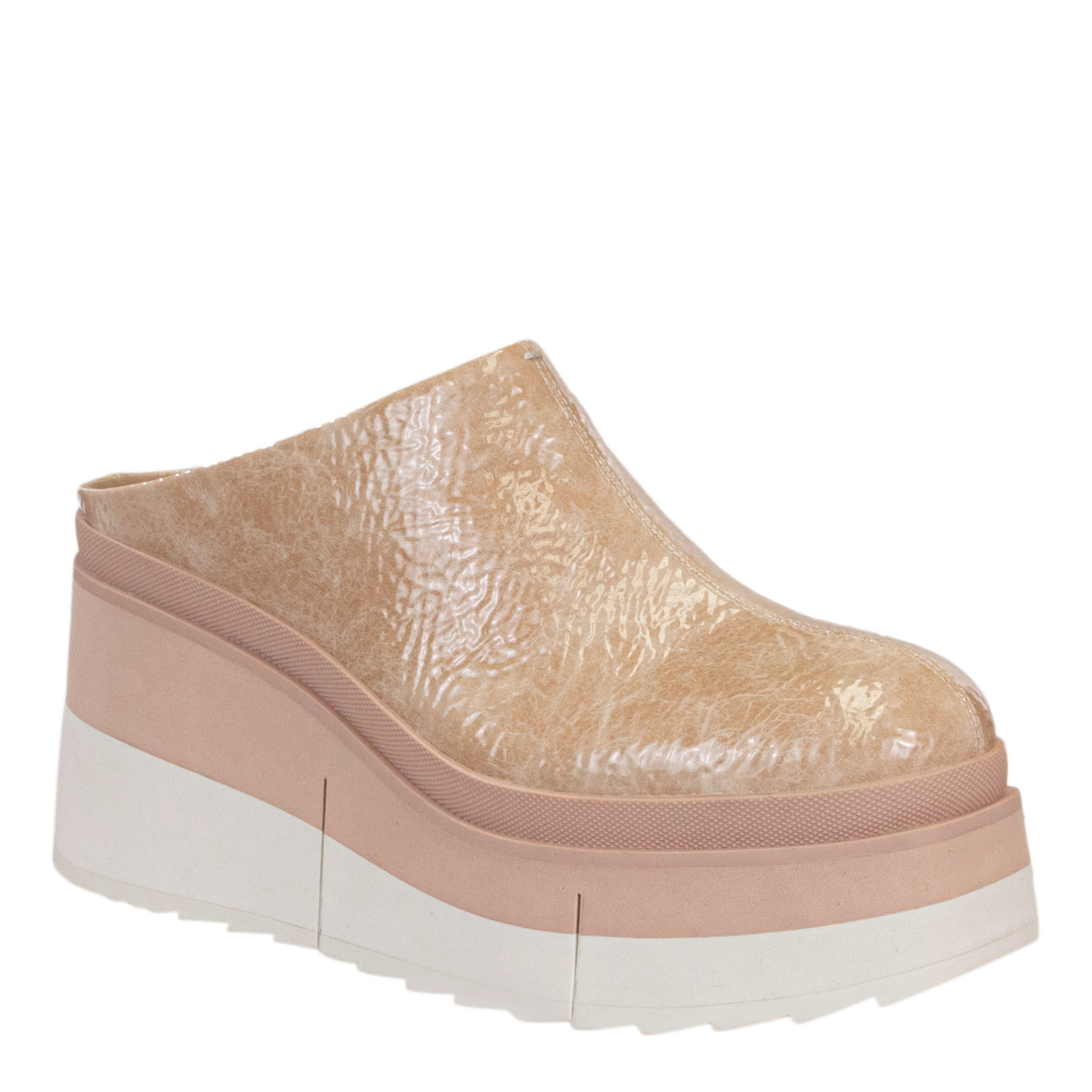 NAKED FEET - COACH in BEIGE Platform Clogs – Shoefly AL