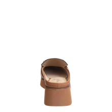 Load image into Gallery viewer, NAKED FEET - ELECT in BROWN Platform Mules
