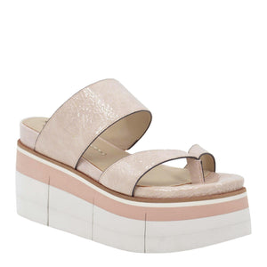 NAKED FEET - FLUX in ROSETTE Wedge Sandals (In Store and Online)