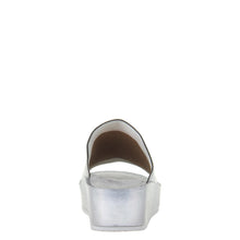 Load image into Gallery viewer, NAKED FEET - RENO in SILVER Wedge Sandals(INSTORE AND ONLINE)
